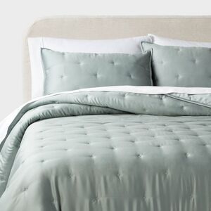 Threshold Mint Green Tufted Comforter Set Full/Queen